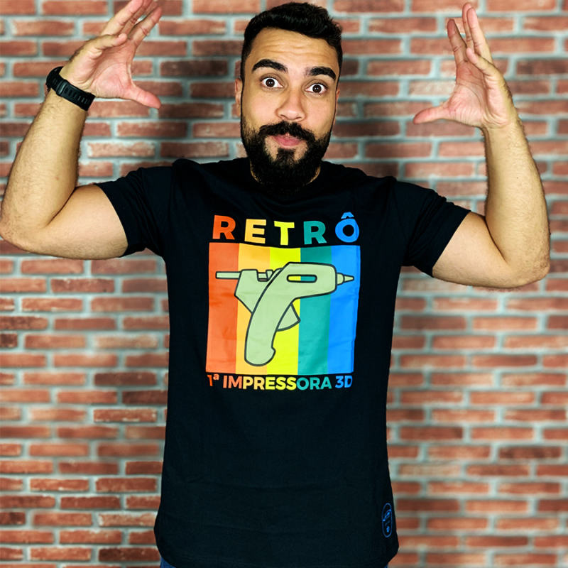 Camisa Retrô 3D Lab - Imagem 4